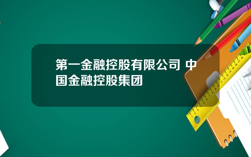 第一金融控股有限公司 中国金融控股集团